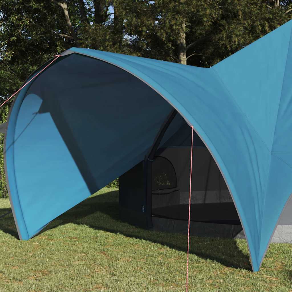 Teepee Tent 9-Person 9-persoons Blauw en Grijs
