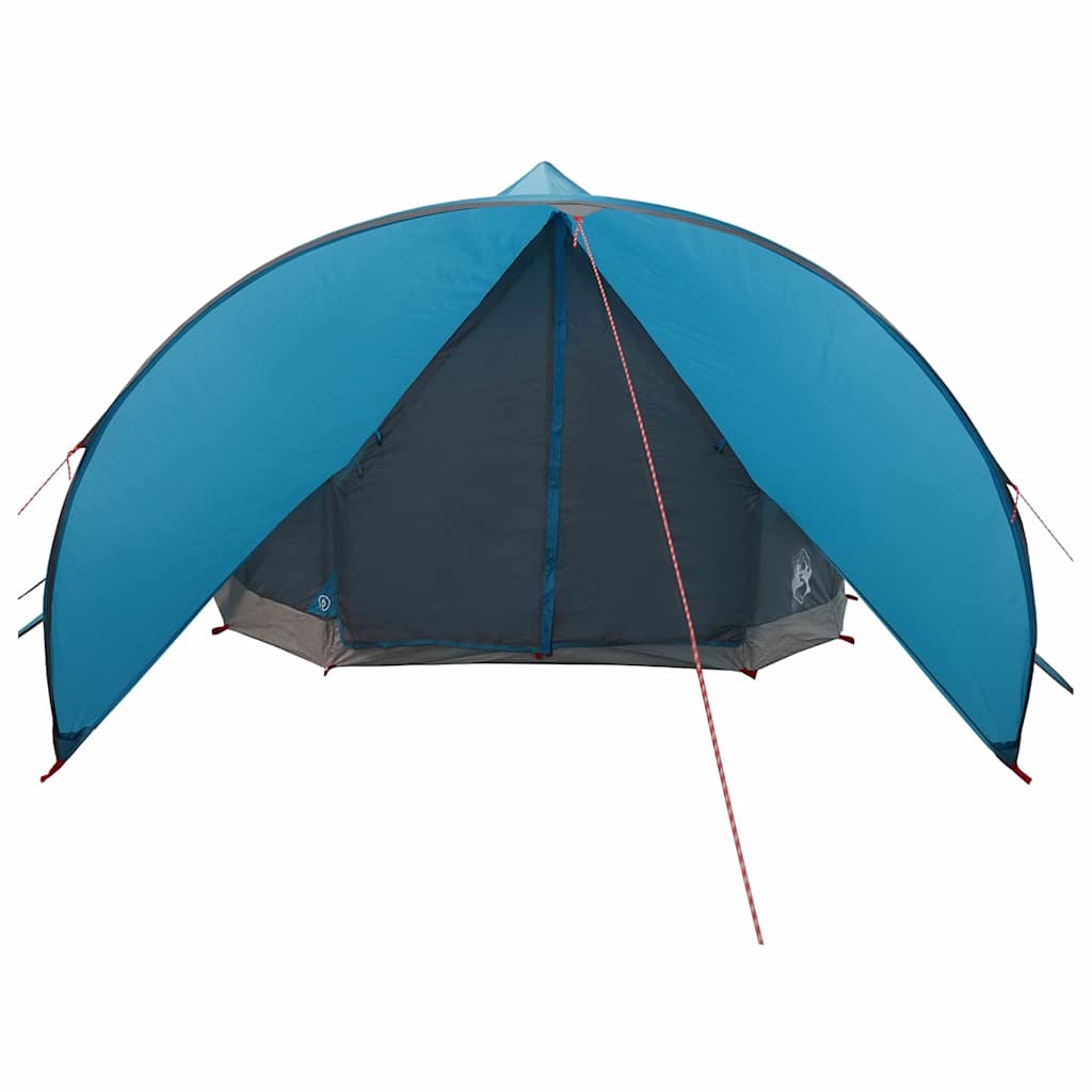 Teepee Tent 9-Person 9-persoons Blauw en Grijs