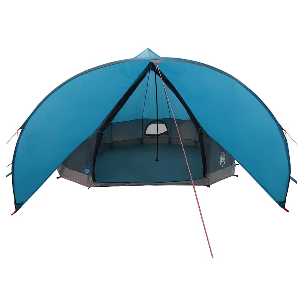 Teepee Tent 9-Person 9-persoons Blauw en Grijs