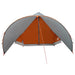 Teepee Tent voor 9 Personen 9-persoons Grijs en Oranje