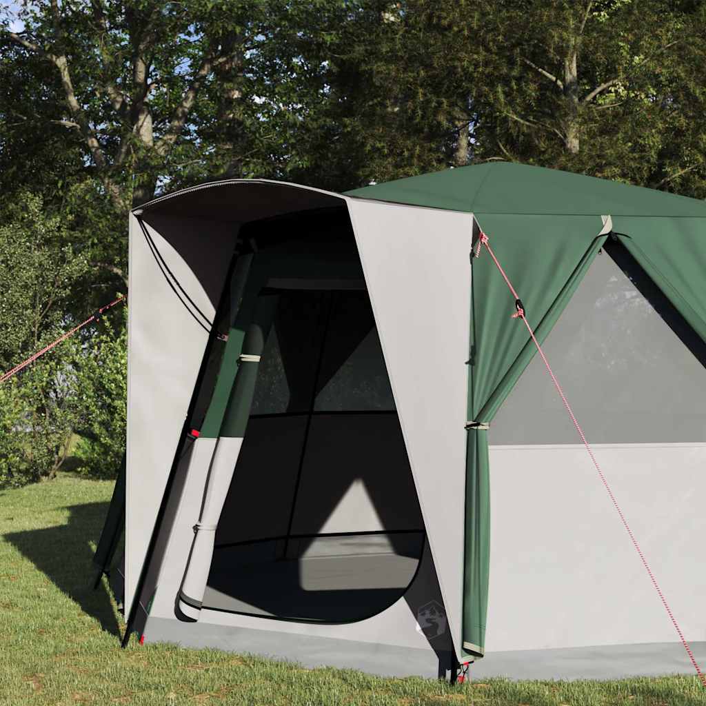 Cabinetent 6-Personen met dak Groen 425 x 396 x 222 cm