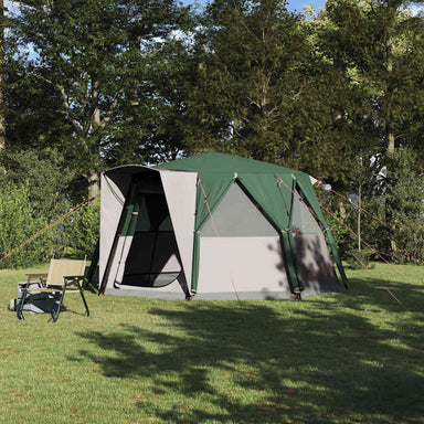 Cabinetent 6-Personen met dak Groen 425 x 396 x 222 cm