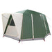 Cabinetent 6-Personen met dak Groen 425 x 396 x 222 cm