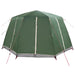 Cabinetent 6-Personen met dak Groen 425 x 396 x 222 cm