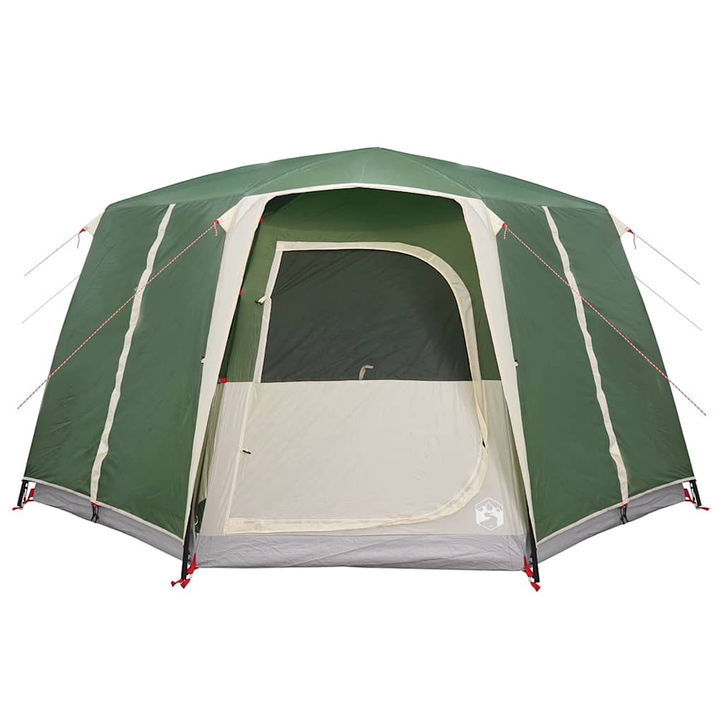 Cabinetent 6-Personen met dak Groen 425 x 396 x 222 cm