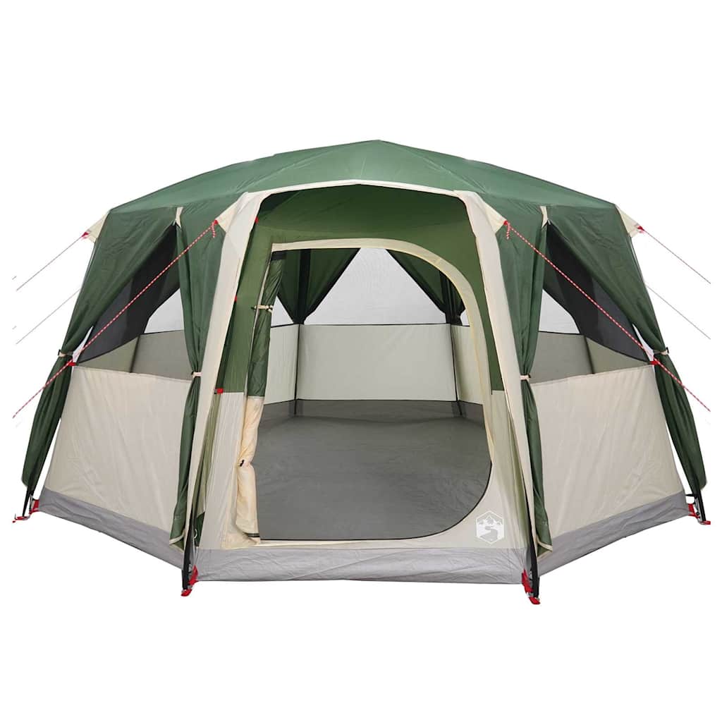 Cabinetent 6-Personen met dak Groen 425 x 396 x 222 cm