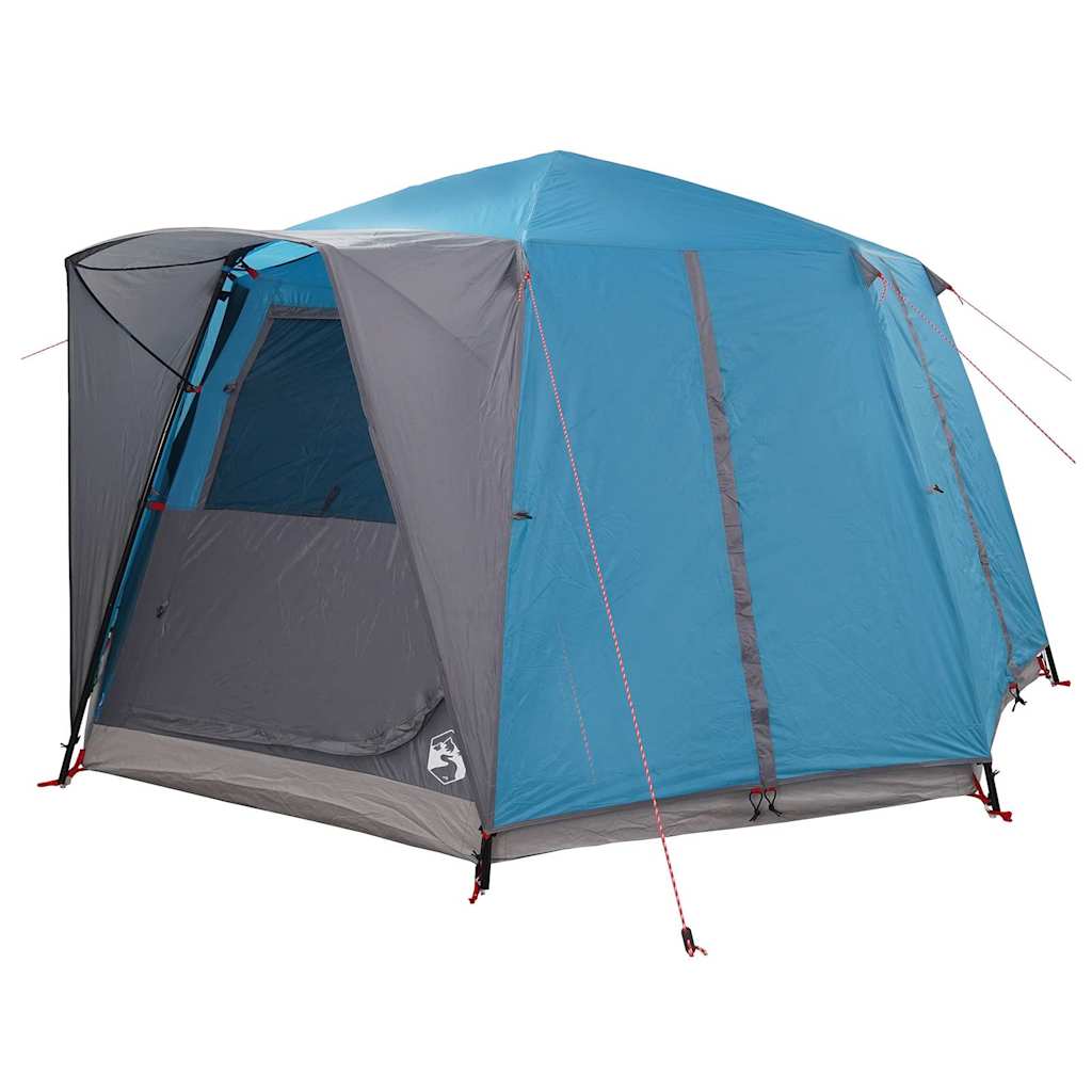 Cabinetent 6-Personen met dak Blauw 425 x 396 x 222 cm