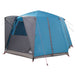 Cabinetent 6-Personen met dak Blauw 425 x 396 x 222 cm