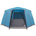 Cabinetent 6-Personen met dak Blauw 425 x 396 x 222 cm