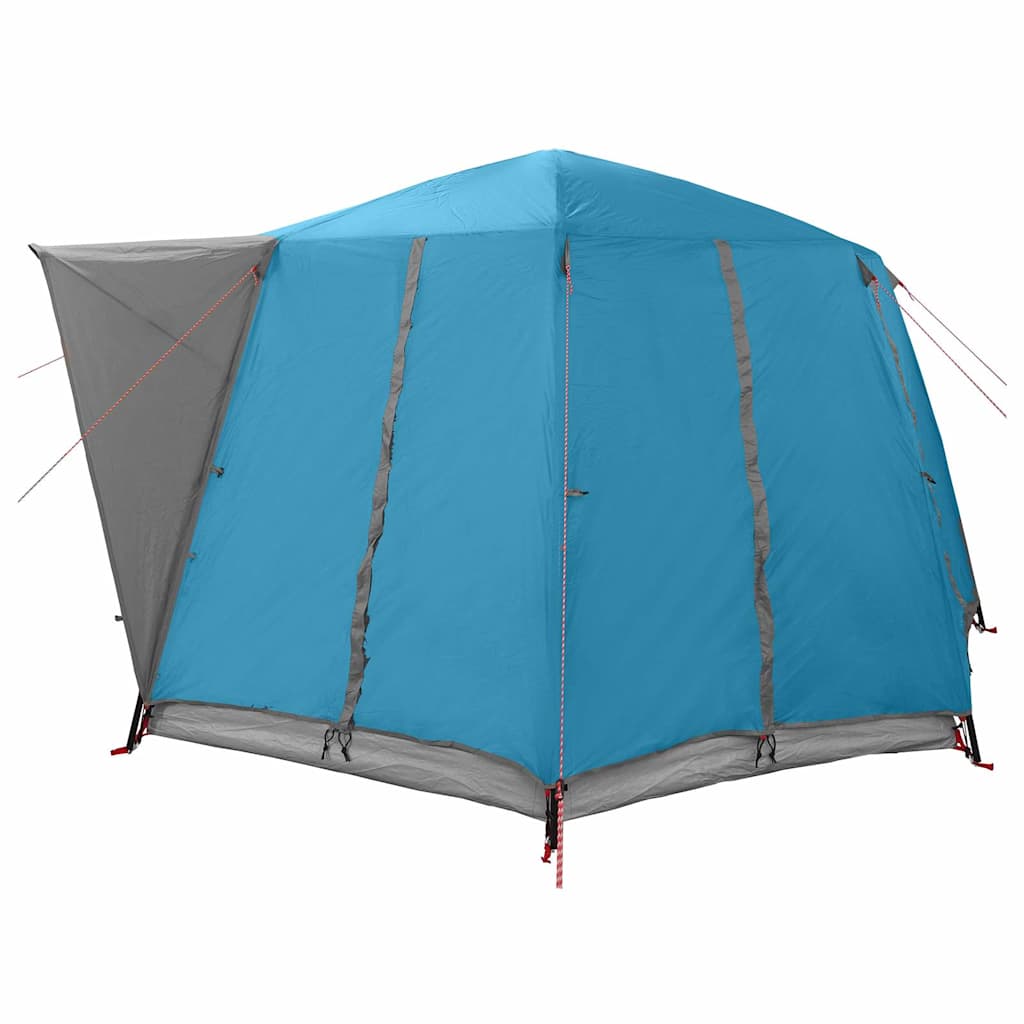 Cabinetent 6-Personen met dak Blauw 425 x 396 x 222 cm