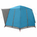 Cabinetent 6-Personen met dak Blauw 425 x 396 x 222 cm