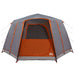 Cabinetent 6-Personen Grijs en Oranje 425 x 396 x 222 cm