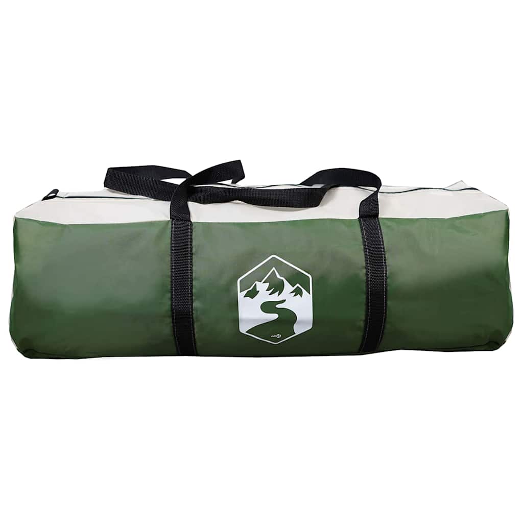 Cabine Tent 7-Persoons met dak Groen 400 x 350 x 212 cm
