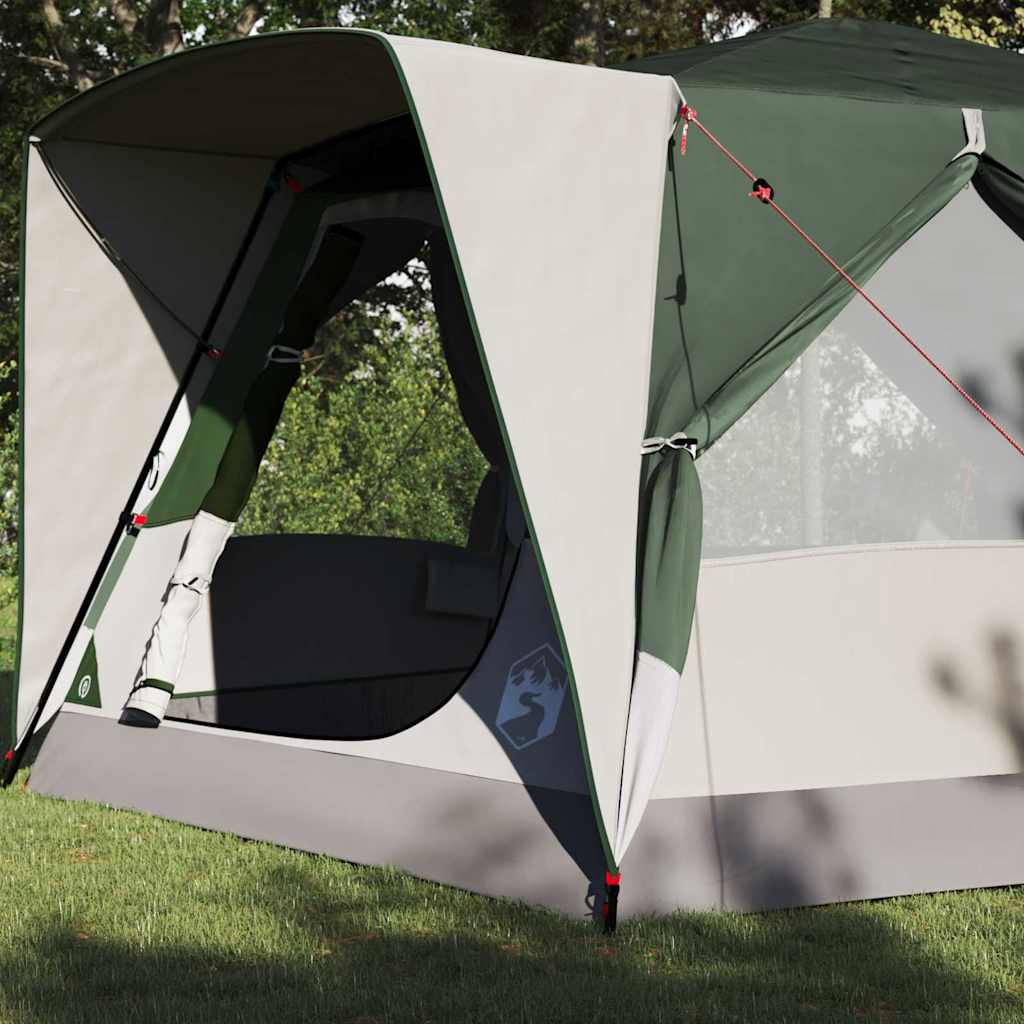 Cabine Tent 7-Persoons met dak Groen 400 x 350 x 212 cm