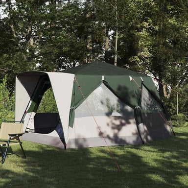 Cabine Tent 7-Persoons met dak Groen 400 x 350 x 212 cm