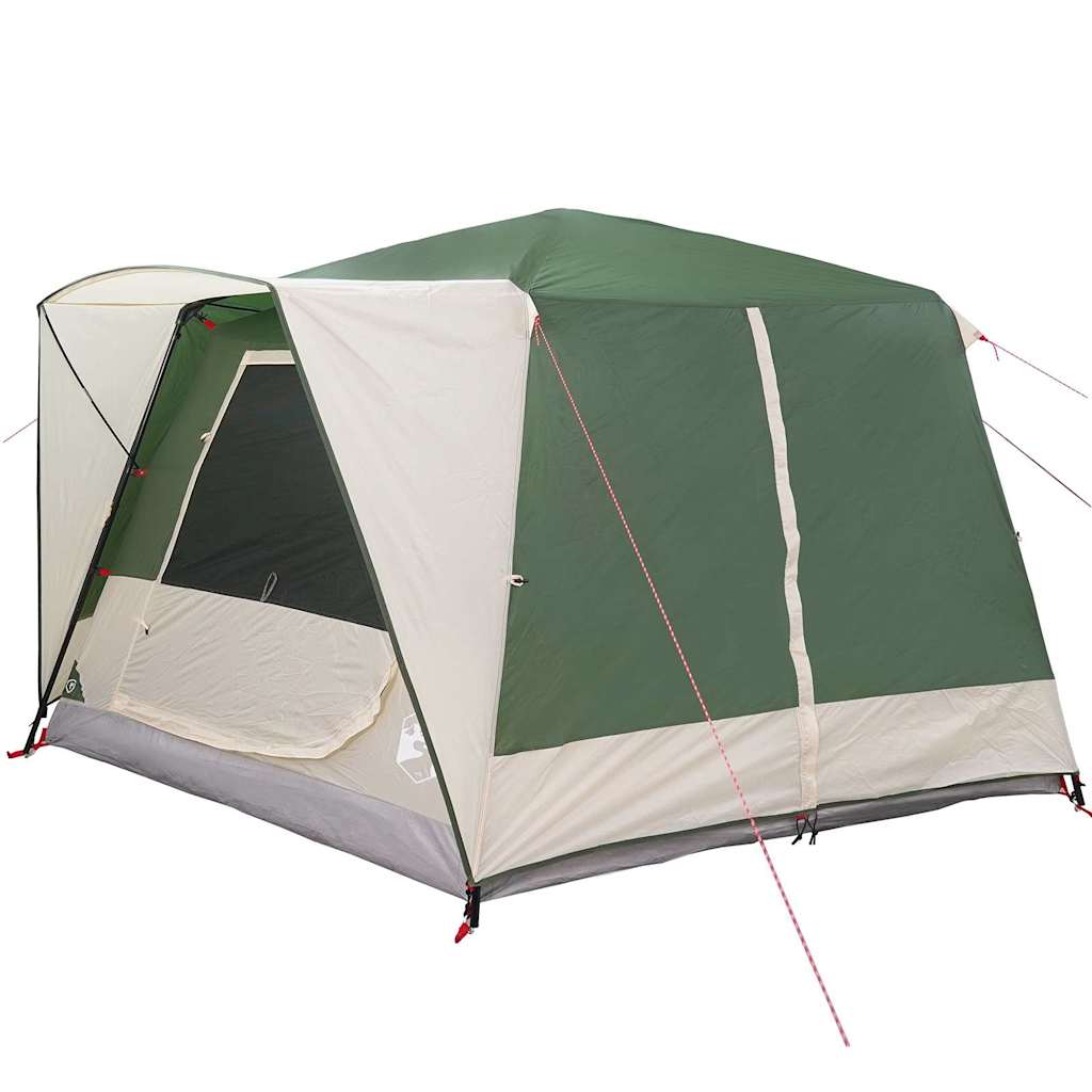 Cabine Tent 7-Persoons met dak Groen 400 x 350 x 212 cm