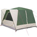Cabine Tent 7-Persoons met dak Groen 400 x 350 x 212 cm