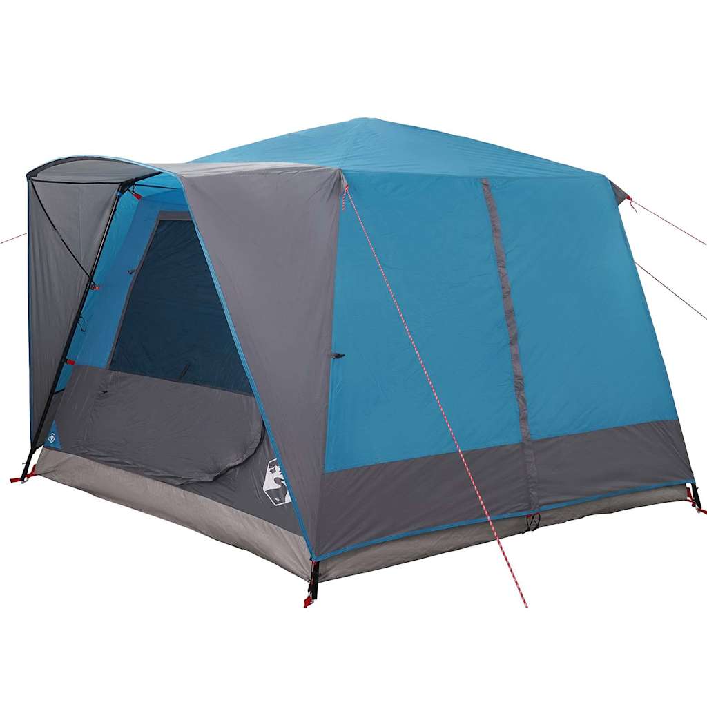 Cabine Tent 7-Persoons met dak Blauw 400 x 350 x 212 cm