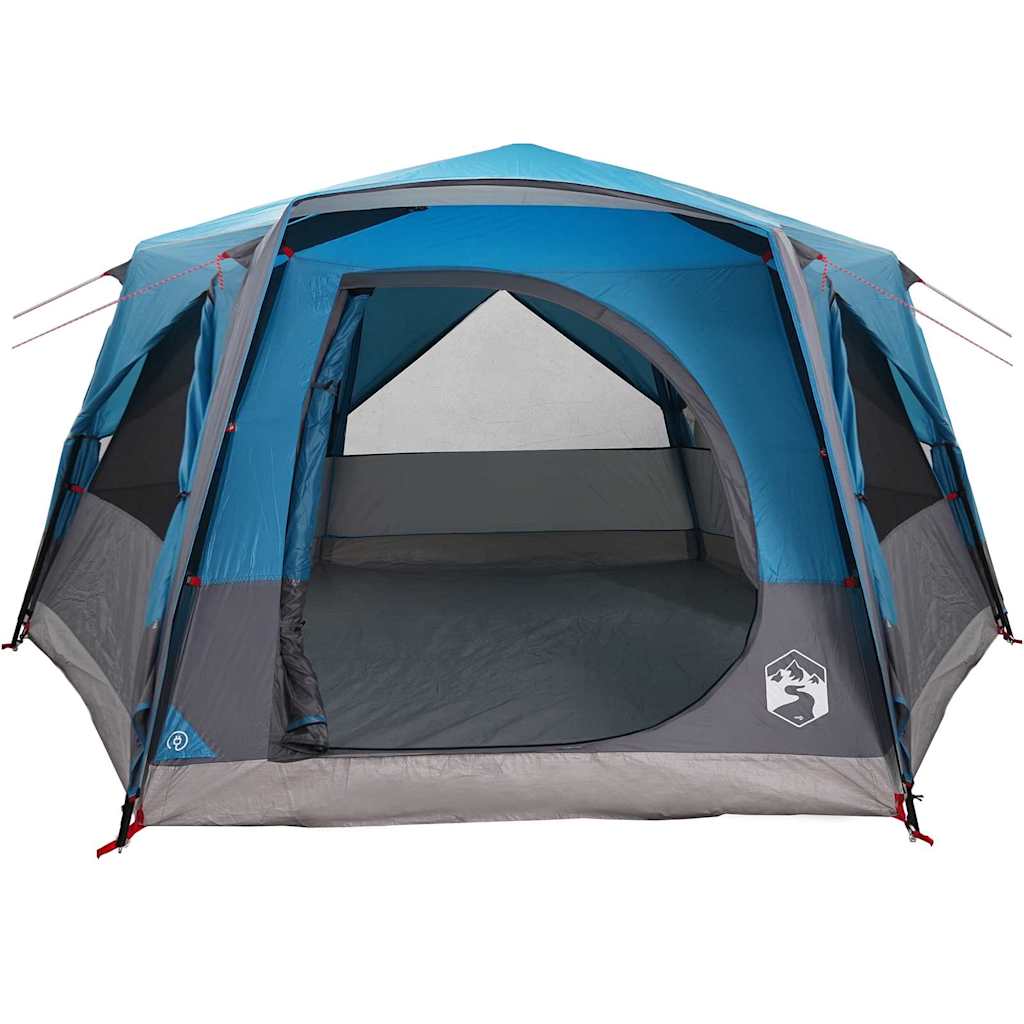 Cabine Tent 7-Persoons met dak Blauw 400 x 350 x 212 cm