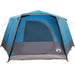 Cabine Tent 7-Persoons met dak Blauw 400 x 350 x 212 cm