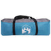 Cabine Tent 5-Persoon met dak Blauw en Grijs 333 x 317 x 194 cm