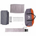 Cabine Tent 5-Persoon Grijs en Oranje 333 x 317 x 194 cm