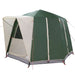 Cabine Tent 3-Persoon met dak Groen en Wit 320 x 320 x 203 cm