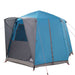 Cabine Tent 3-Persoon met dak Blauw en Grijs 320 x 320 x 203 cm