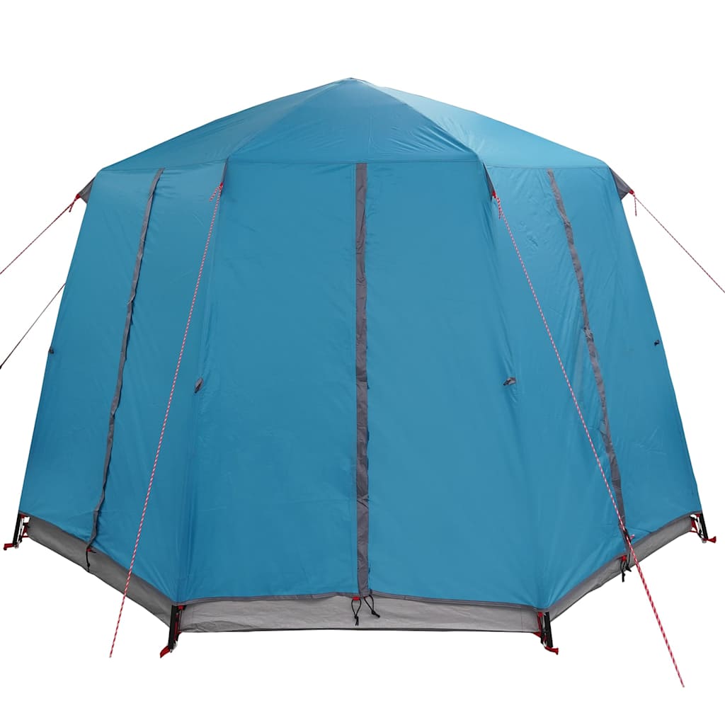Cabine Tent 3-Persoon met dak Blauw en Grijs 320 x 320 x 203 cm