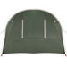 Tunnel Tent 4-Person met dak Groen en Wit 740 x 370 x 220 cm
