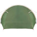 Tunnel Tent 4-Person met dak Groen en Wit 778 x 356 x 210 cm