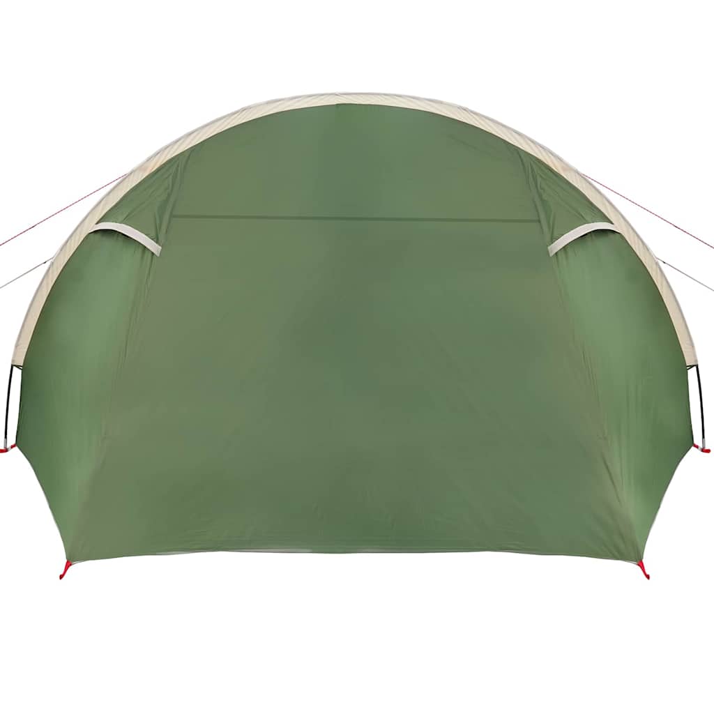 Tunnel Tent 5-Person met dak Groen en Wit 805 x 405 x 211 cm