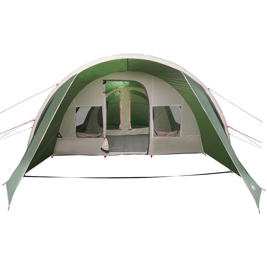 Tunnel Tent 5-Person met dak Groen en Wit 805 x 405 x 211 cm