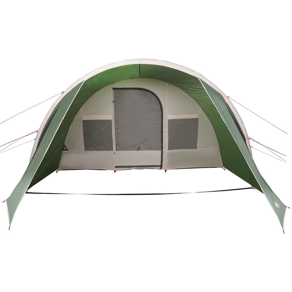 Tunnel Tent 5-Person met dak Groen en Wit 805 x 405 x 211 cm
