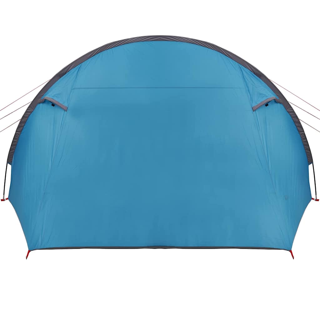 Tunnel Tent 5-Person met dak Blauw en Grijs 805 x 405 x 211 cm
