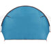 Tunnel Tent 5-Person met dak Blauw en Grijs 805 x 405 x 211 cm