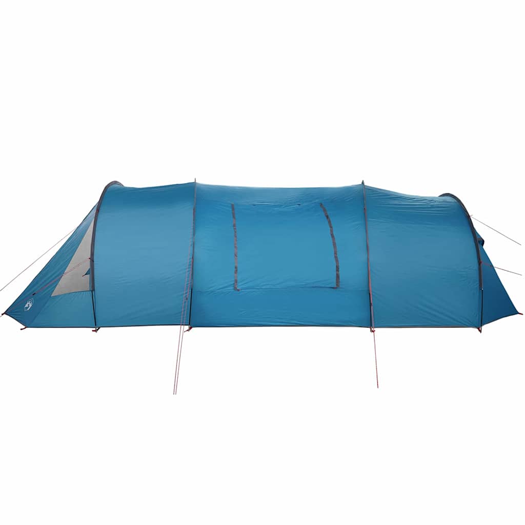 Tunnel Tent 5-Person met dak Blauw en Grijs 805 x 405 x 211 cm