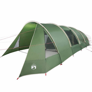 Tunnel Tent voor 6 Personen Groen en Wit 890 x 470 x 220 cm