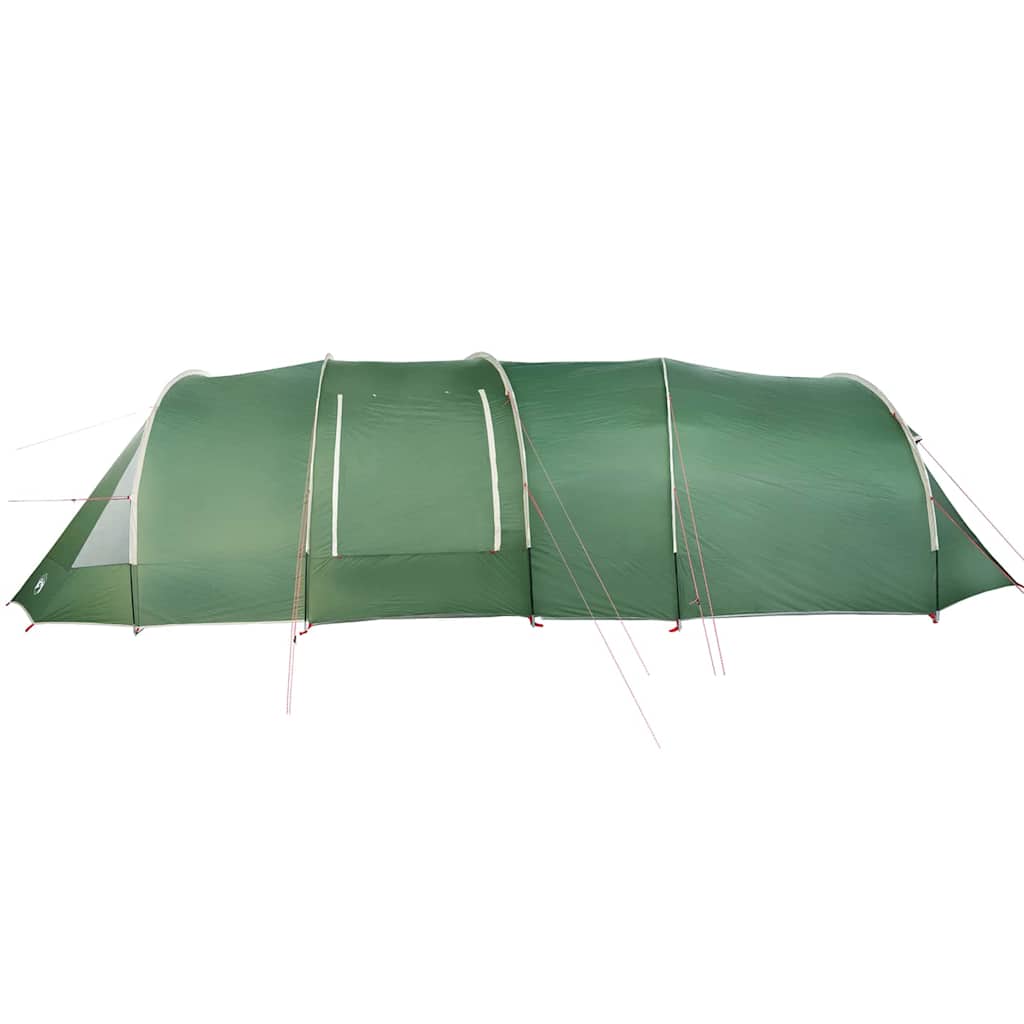 Tunnel Tent voor 6 Personen Groen en Wit 890 x 470 x 220 cm