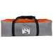 Tunnel Tent 6-Persoon Grijs en Oranje 890 x 470 x 220 cm