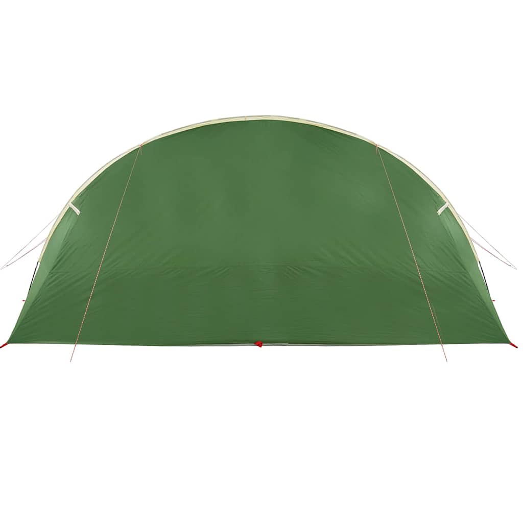 Tunnel Tent 6-Persoon met dak Groen en Wit 700 x 590 x 215 cm