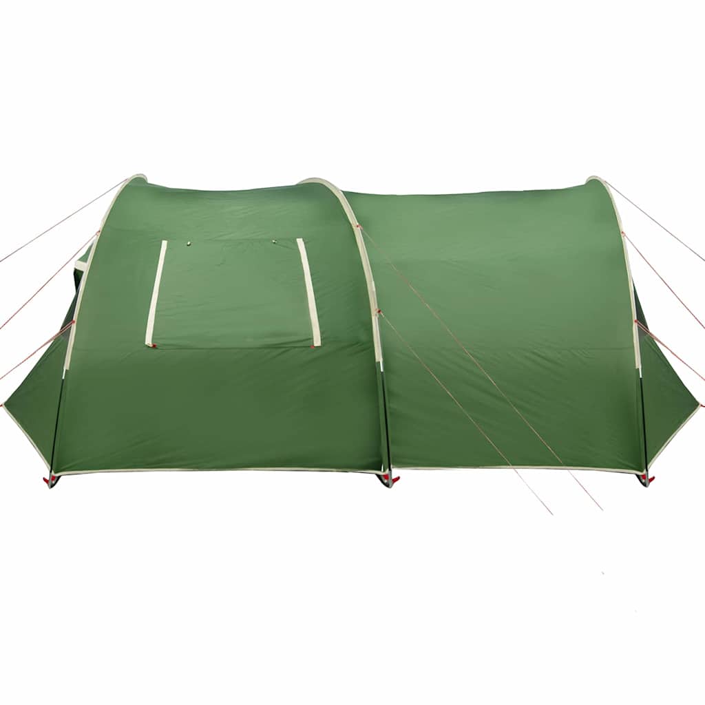 Tunnel Tent 6-Persoon met dak Groen en Wit 700 x 590 x 215 cm