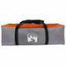 Tunnel Tent 6-Persoon Grijs en Oranje 700 x 590 x 215 cm