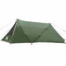 Tunnel Tent 3-Person met dak Groen en Wit 328 x 228 x 115 cm