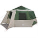Cabin Tent 12-Person met dak Groen en Grijs 500 x 500 x 294 cm