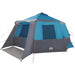 Cabin Tent 12-Person met dak Blauw en Grijs 500 x 500 x 294 cm