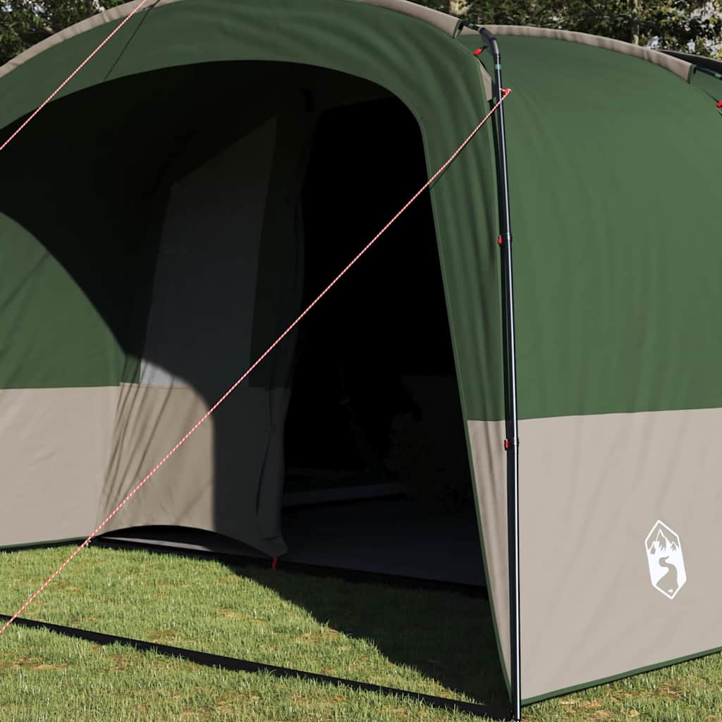 Familietent voor 12 Personen Groen en Wit 760 x 645 x 230 cm