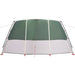 Familietent voor 12 Personen Groen en Wit 760 x 645 x 230 cm