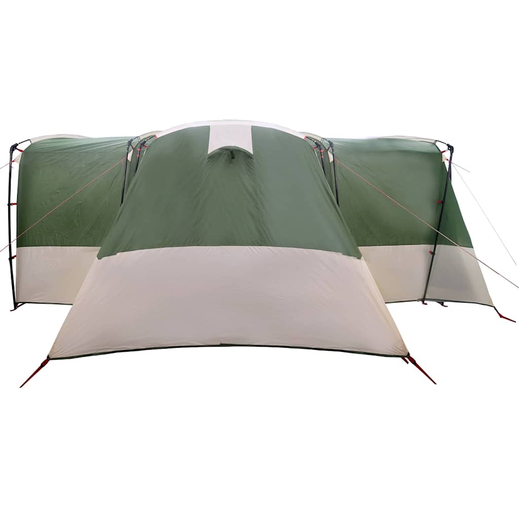 Familietent voor 12 Personen Groen en Wit 760 x 645 x 230 cm