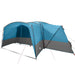 Familietent voor 12 Personen Blauw en Grijs 760 x 645 x 230 cm